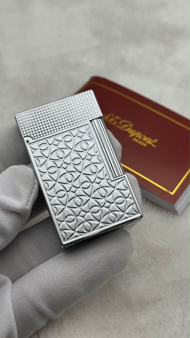 St dupont стоманена запалка