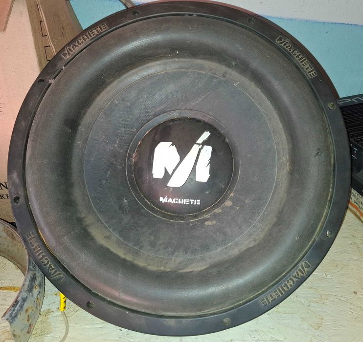 Продам сабвуфер Alphard Machete M15D2 с усилителем PRIDE Uno Plus