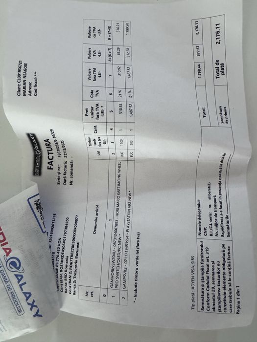 Ochelari VR2 pentru PS5