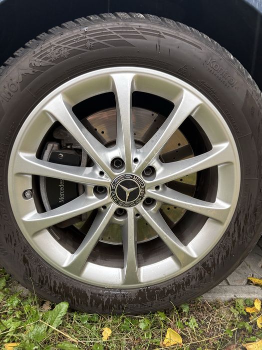 Jante originale Mercedes cu cauciucuri noi iarna