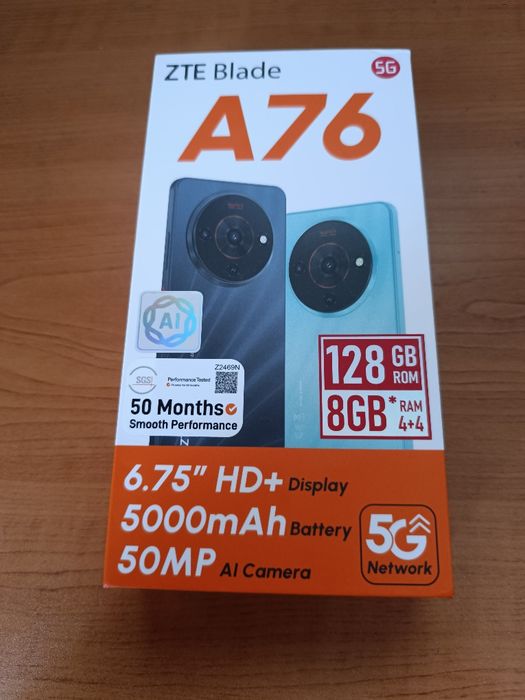 Продавам  ZTE A76 Blade +5G