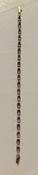 Brățară din aur cu ametiste