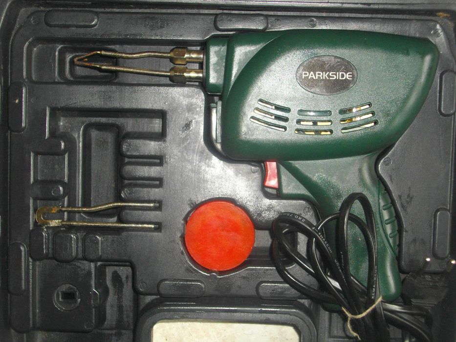 Нов Немски Комплект TCM Инструменти/ Лепачка Ел.Поялник 180W Parkside