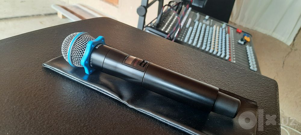 Dynacord i mikrofon shure beta 58