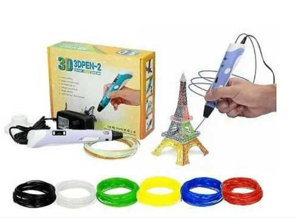 3д писалка различни цветове