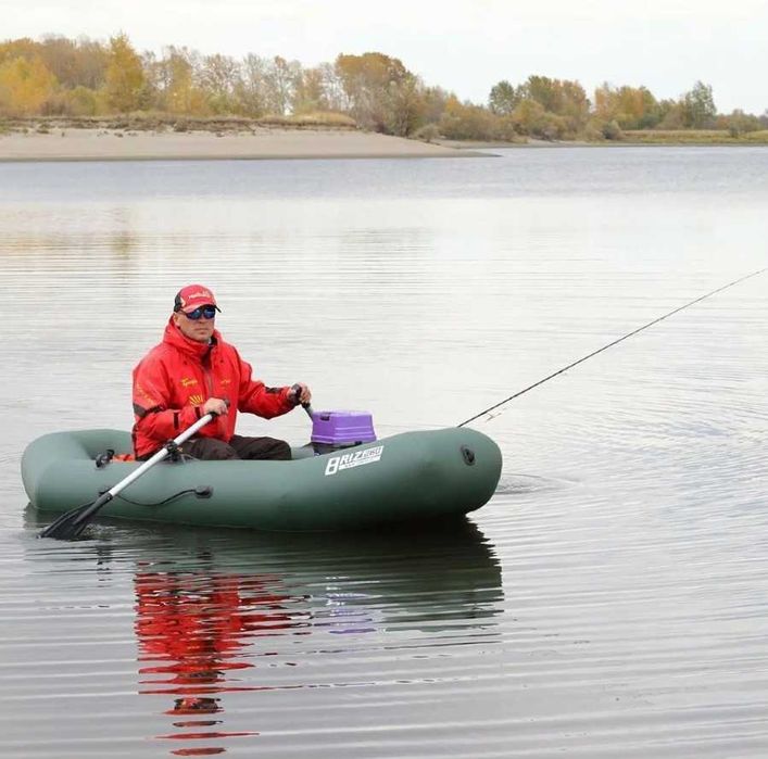 Лодка надувной-BRIZ 260N (green)-260х123 см. Доставка бесплатно