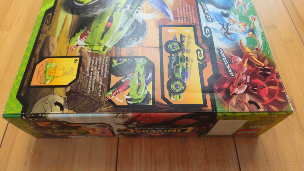 Set LEGO Ninjago SIGILAT 9445 Fangpyre Truck Ambush