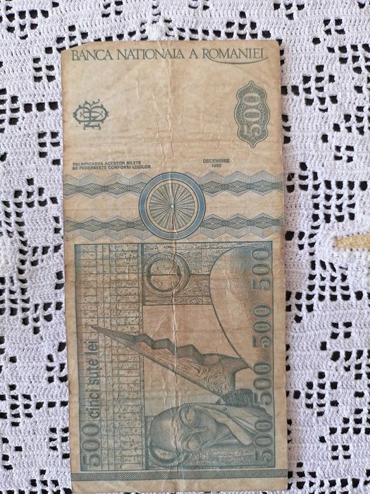 Bancnote colectionari -eclipsa din  1999, 500lei si 1000lei