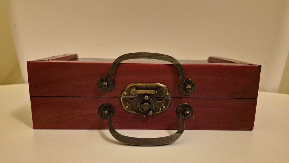 Sah tabla joc strategie colectie hand made in Laos Asia China dragon