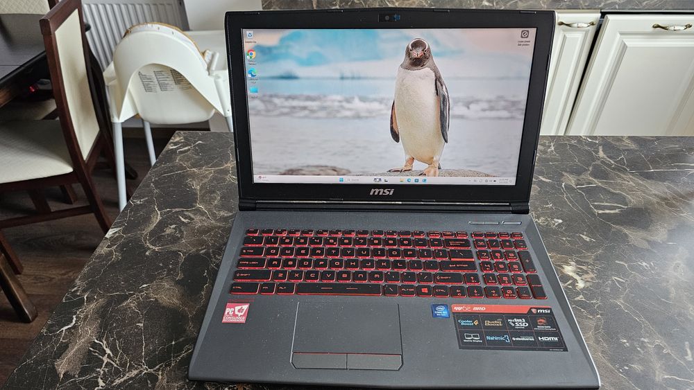 Laptop gaming MSI GV62 8RD i5 - Stare impecabilă