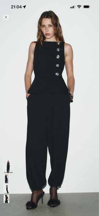 Top zara xs cu eticheta