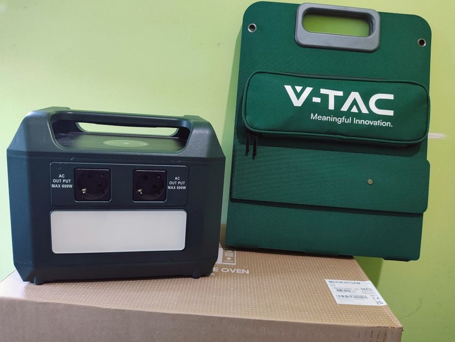Акумулаторна соларна станция V-Tac 600W