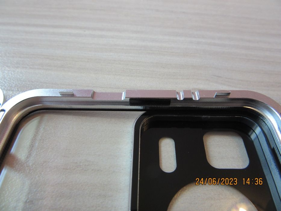 Huawei P60 Pro / Двоен 360 градуса магнитен кейс камера протектор