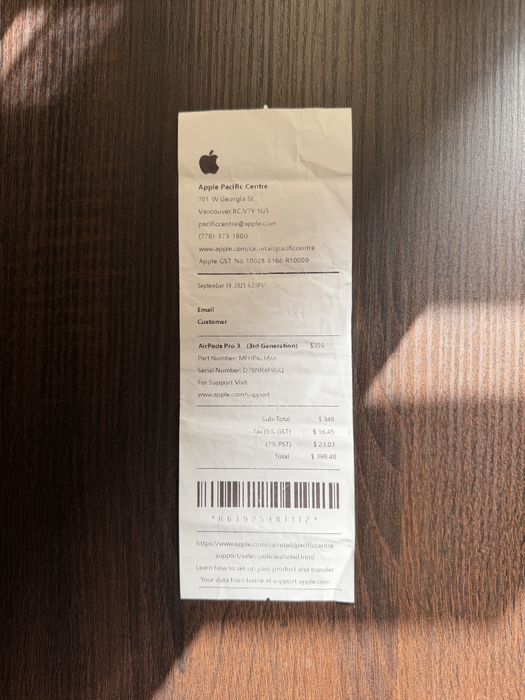 AirPods Pro3 ANC (Sigilate)