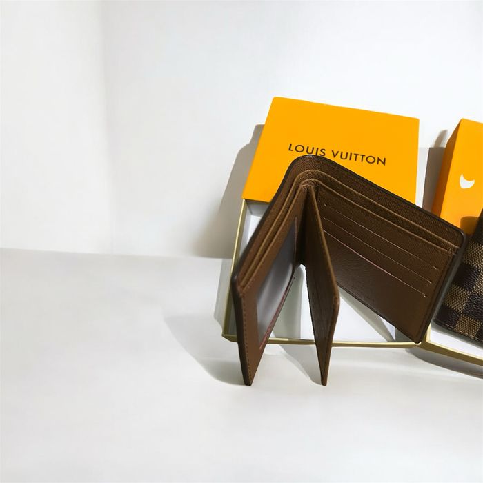 Louis vuitton портфейл кафяв (brown Lv wallet)