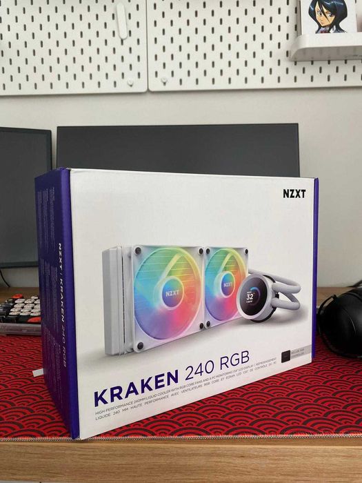 NZXT Kraken RGB 240mm Alb - RL-KR240-W1 + Factură