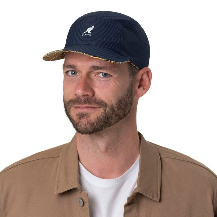 Шапка с две лица  Kangol Facewave  Reversible 5 Panel Cap