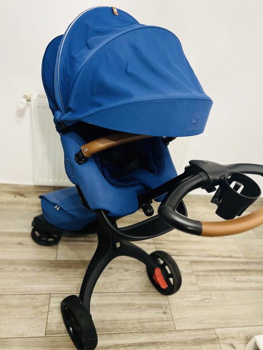 Carut stokke albastru