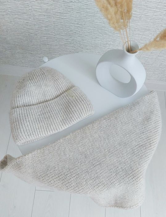 Шапка + снуд-набор для зимы