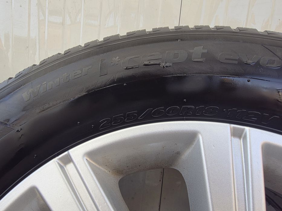 Vand 4 jante Jaguar F-pace+cauciucuri iarna Hankook
