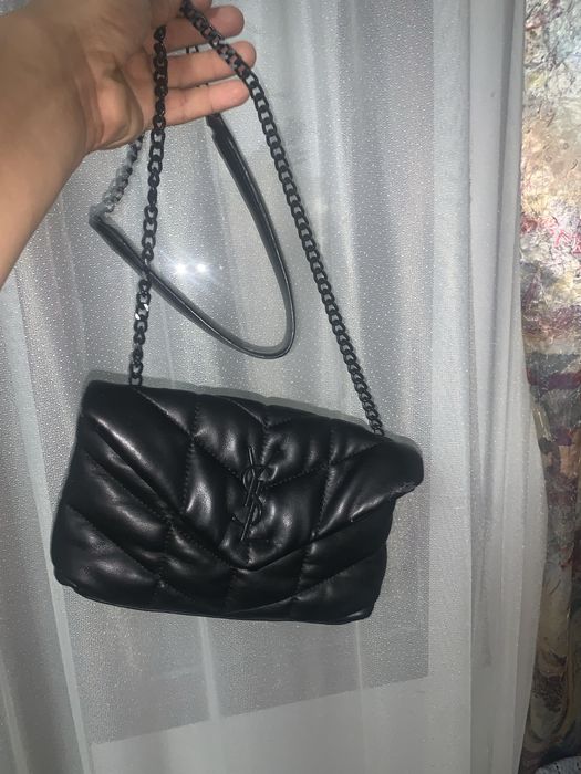 Saint Laurent Puffer leather shoulder bag