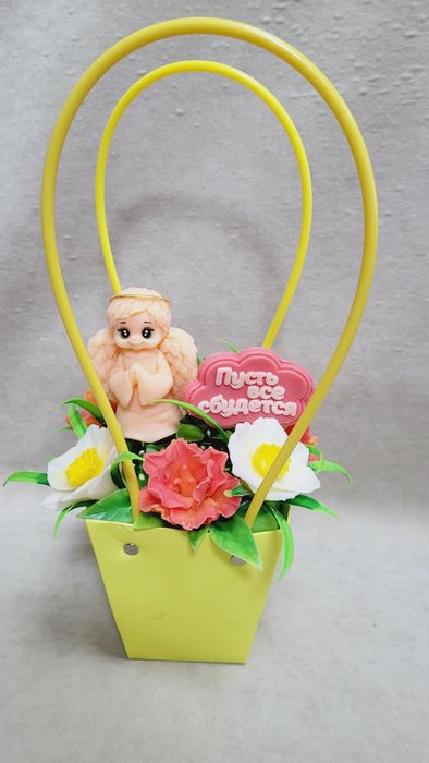 Букеты из  ароматного мыла