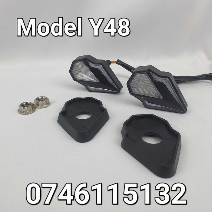 Semnalizari-Semnalizare LED-Moto-Atv-Scuter-Motocicleta-Enduro-12V-Y48