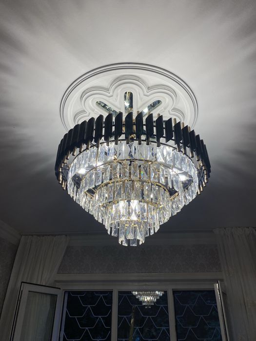 Установка люста лебетка  бра.  Зборка сложних люстр. Ремонт   Переделк