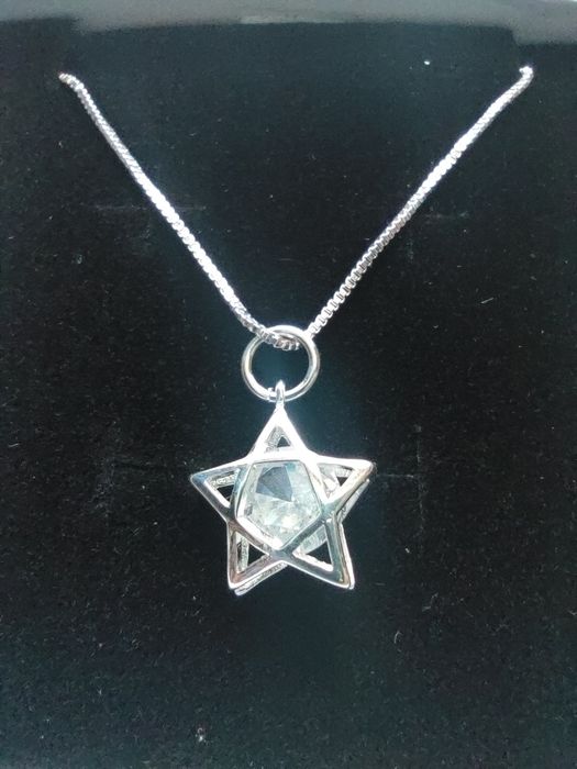 Сребърно колие Star с печат 925