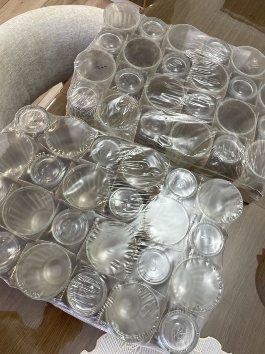 Новые стеклянные стаканы