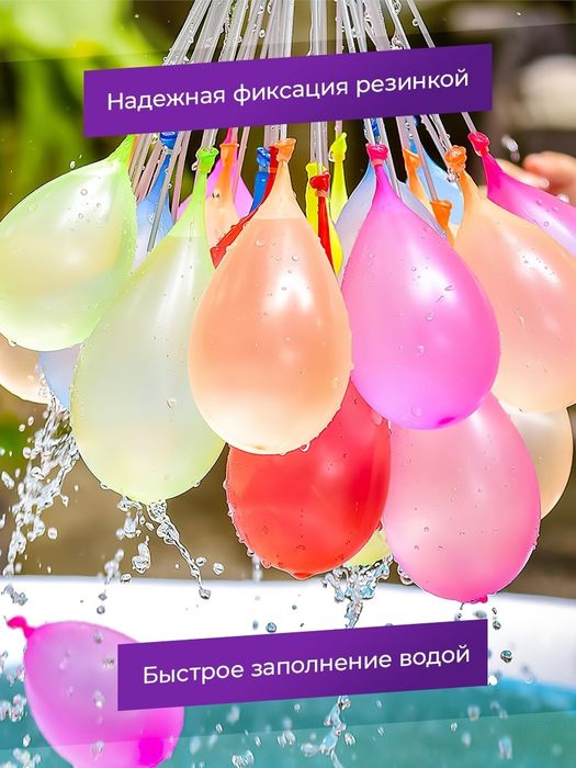 Воздушные шарики-бомбочки с водой/водяные капитошки
Даже летом Ваше ча