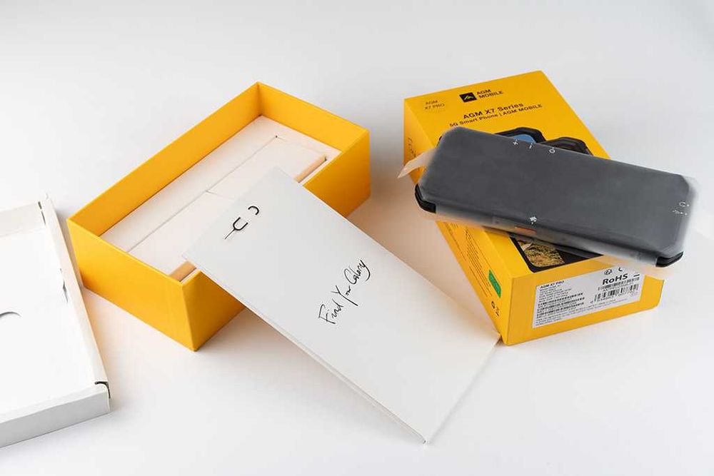 AGM X7 Pro - 6.72", 6GB+6GB/256GB, 10000mAh, 64MP SONY, термална камера, Android 16, мощен 5W високоговорител
