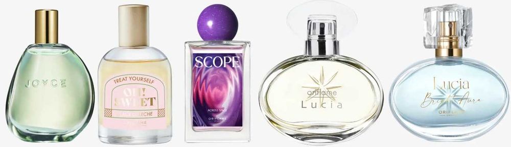 ORIFLAME - Divine, Love Potion, Giordani, Eclat, Amber Elixir