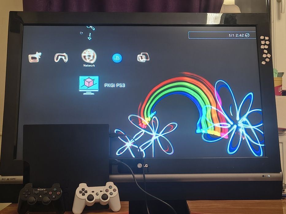 PS3 Modat GTA5 CSGO+20 jocuri 500gb Modat in stare buna curatat silentios