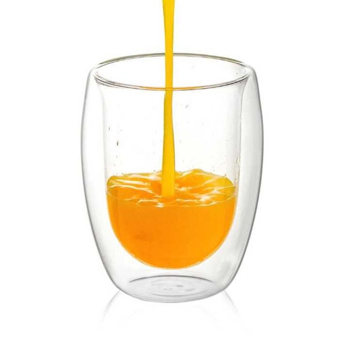 Комплект 2 броя Чаша за капучино Лате Двойно дъно