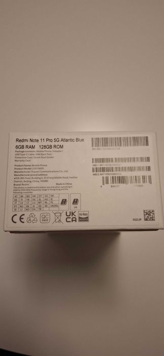 Xiaomi Redmi Note 11 Pro 5G