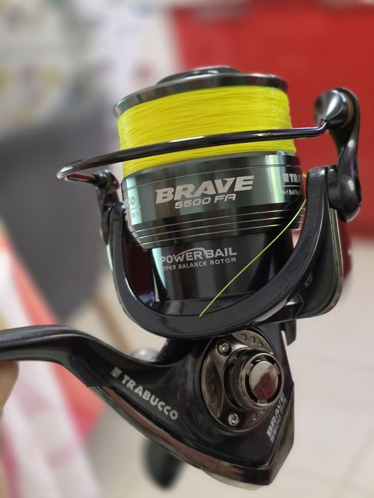 Mulinetă Trabucco Brave 5500 FA, ca nouă, cu fir