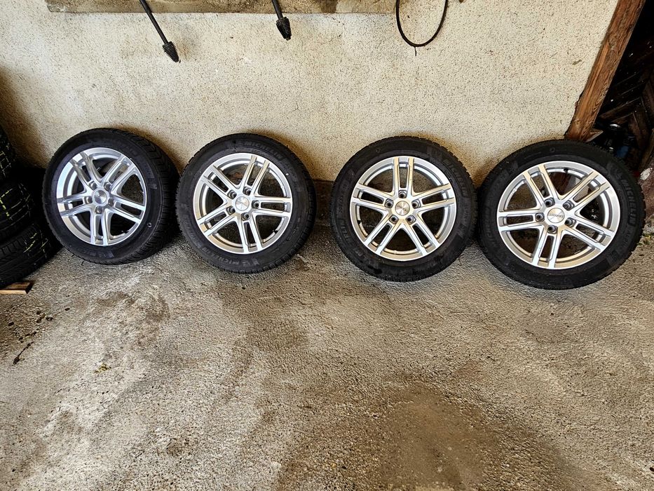 Лети джанти 16" 5х112 гуми Michelin 205/55/16