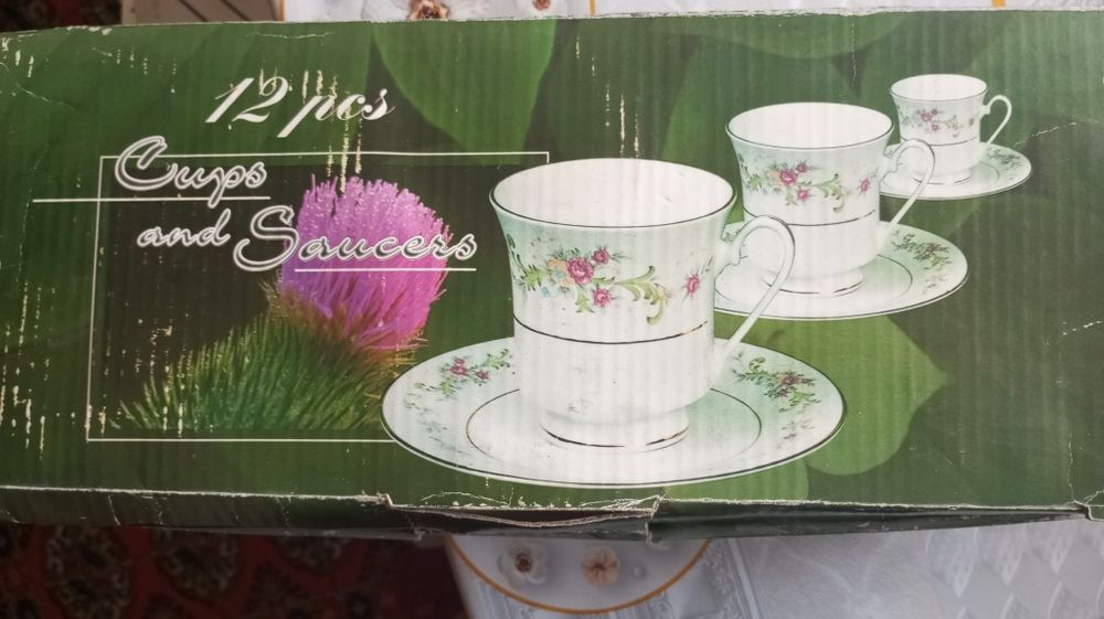 Посуда использованная аккуратно