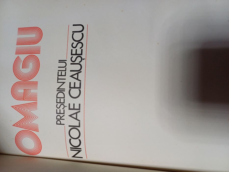 Omagiu Președintelui Nicolae Ceaușescu