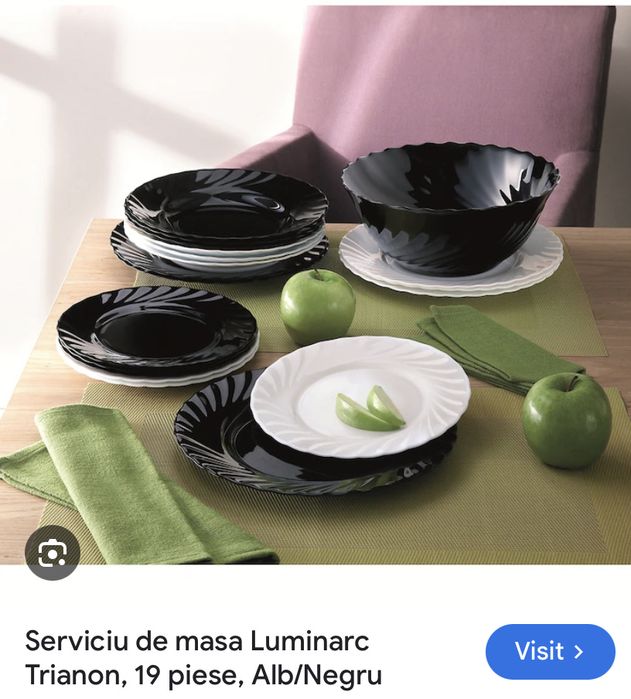 Set de masa Luminarc 19 piese nou la cutie