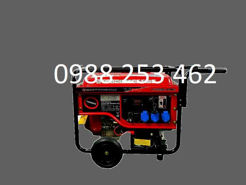 7.5 KW Генератор за ток монофазен 15 Hp с дигитален дисплей  ел. старт