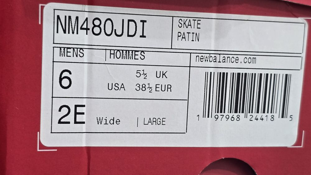 Кроссовки New balance 480