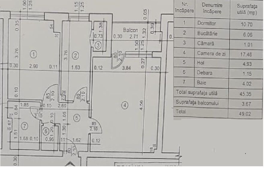 Apartament 2 camere decomandat,particular
