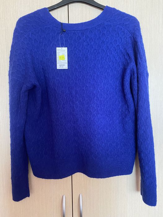 Синя дамска жилетка