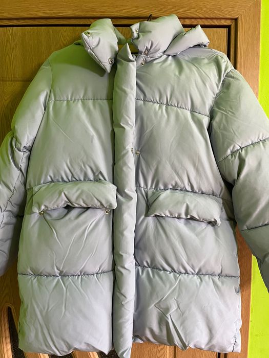 Jacheta puf bleu ,Zara ,noua, pentru fete 11-12 ani