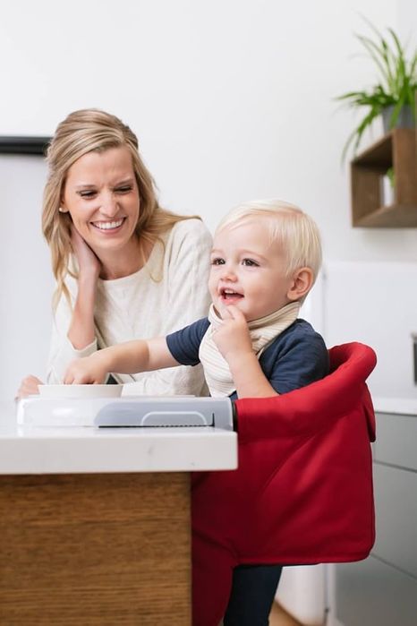 Детско столче за хранене с прикрепване към маса