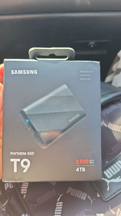Samsung Portable SSD T9 – 4TB | NOU, SIGILAT