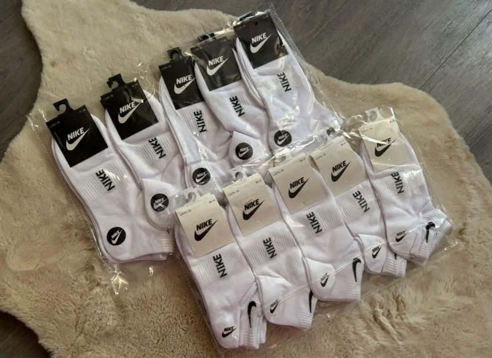 Sosete nike lungi si scurte 10 perechi 80 lei