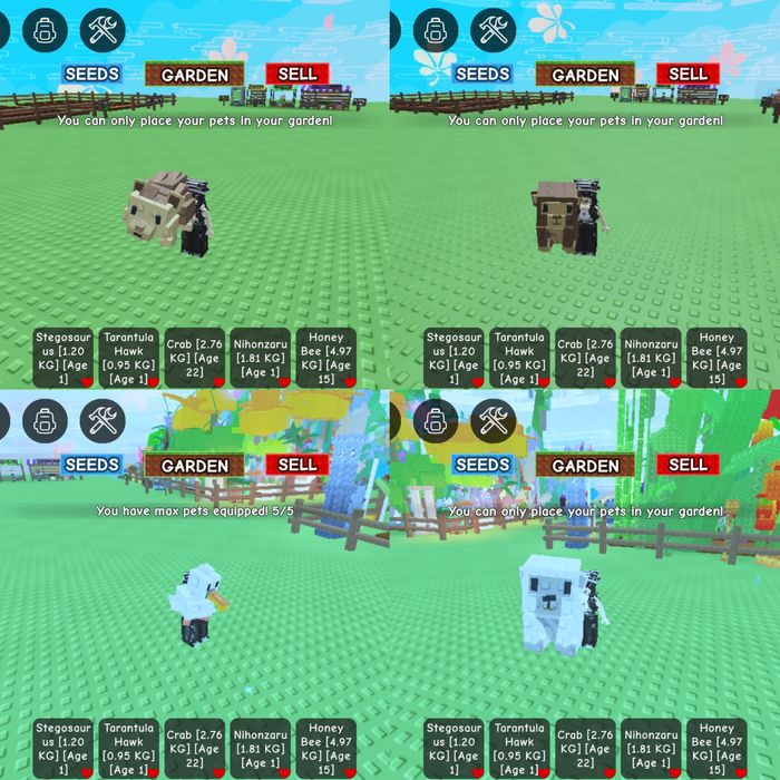 Продаю петов в grow a garden